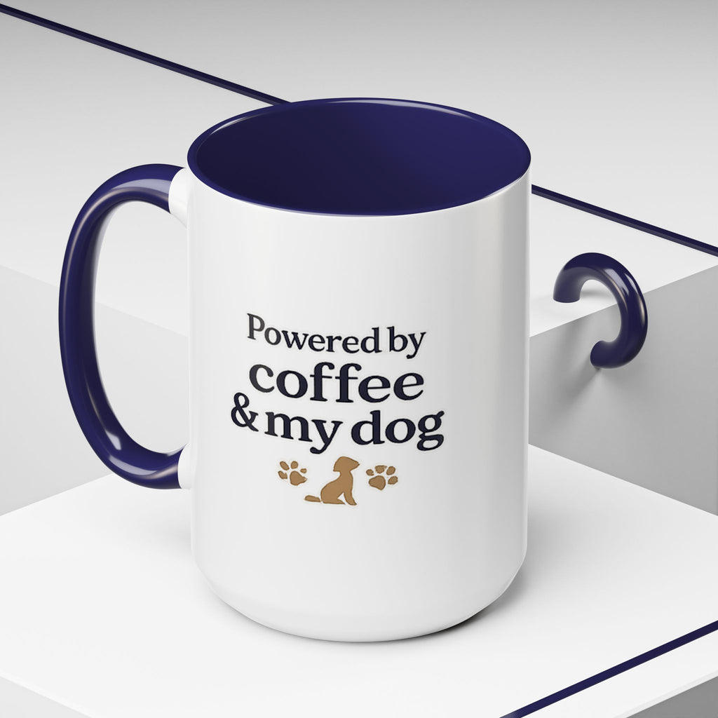 Dog Dad Coffee Mug – "For the Dog Dads Who Chose the Leash Over the Old Script" Accent Mug
