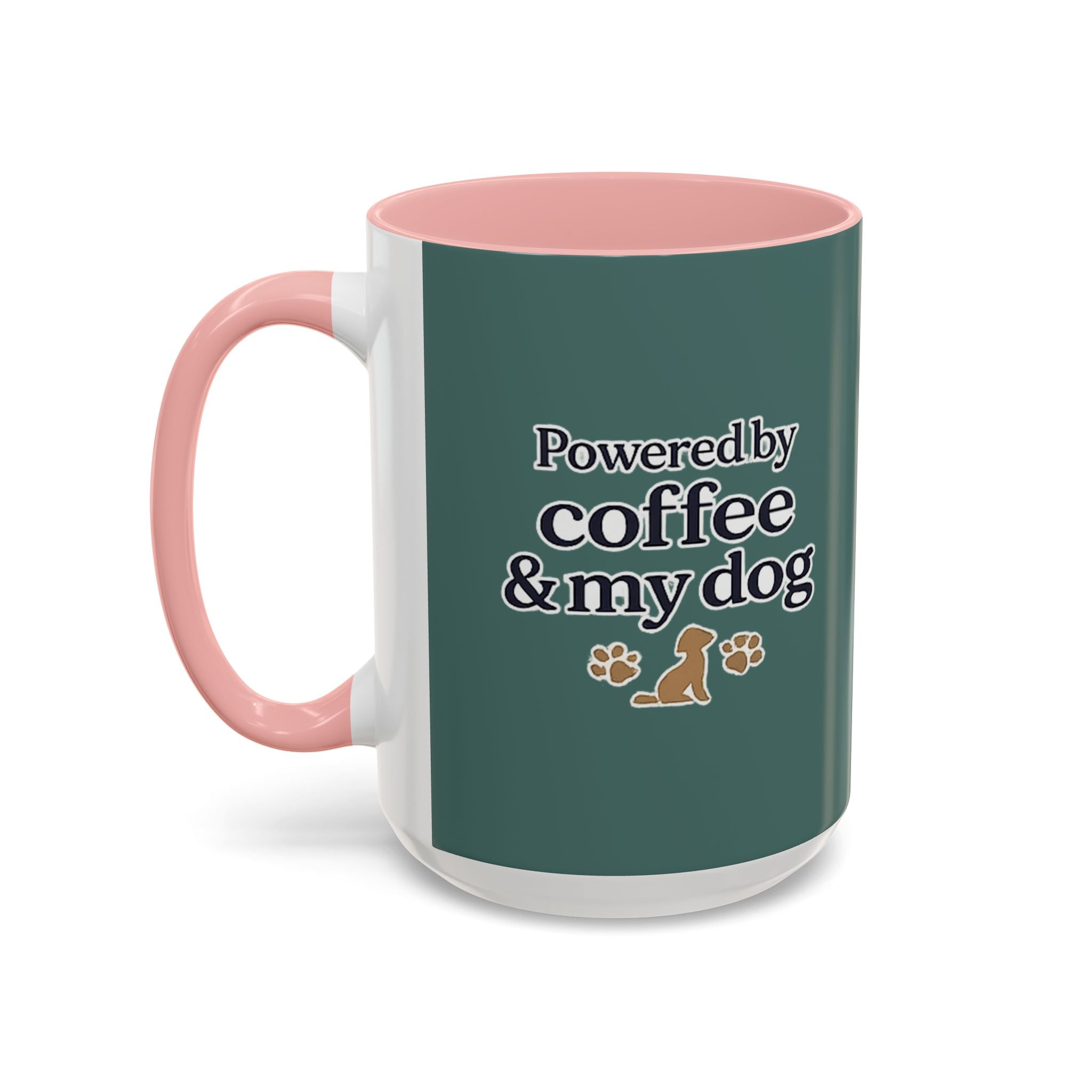 Dog Mum Coffee Mug – “Cuddles. Coffee. Conscious Living.” Accent Mug