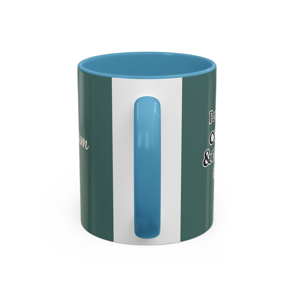 Dog Mum Coffee Mug – “Cuddles. Coffee. Conscious Living.” Accent Mug