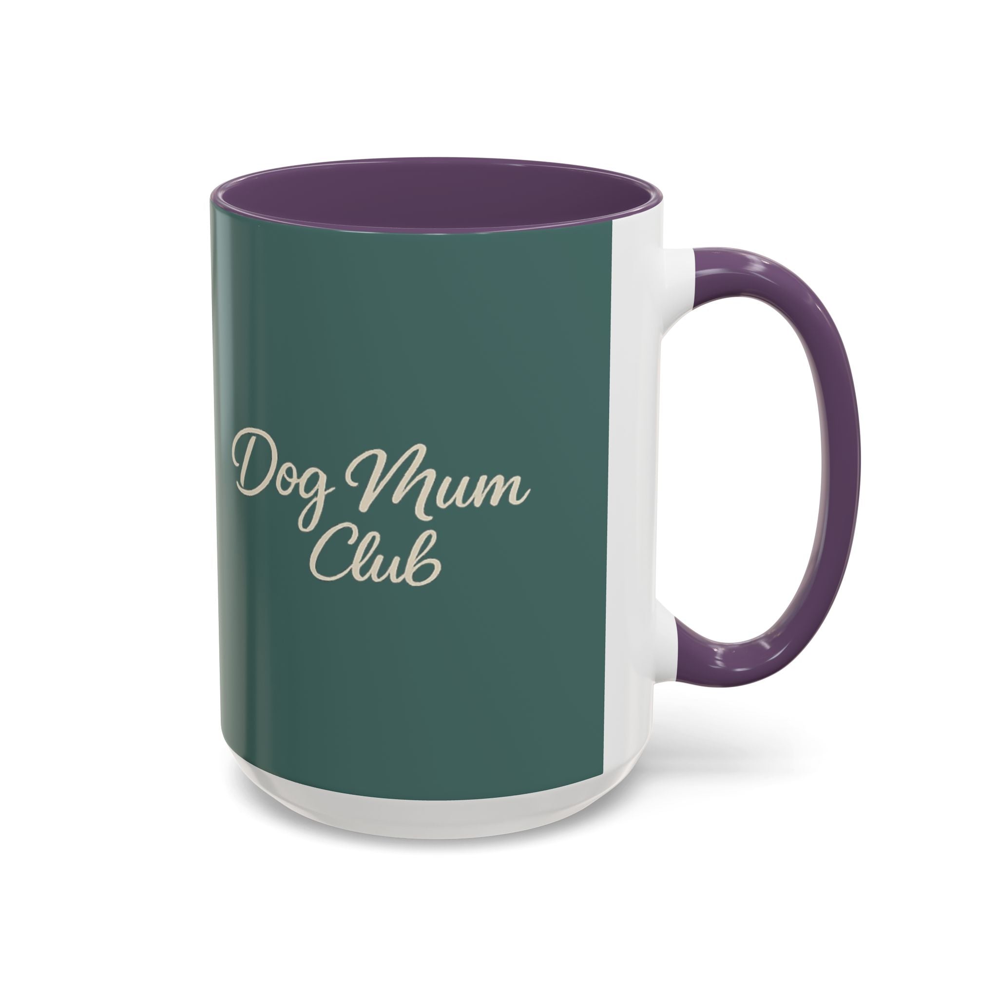 Dog Mum Coffee Mug – “Cuddles. Coffee. Conscious Living.” Accent Mug