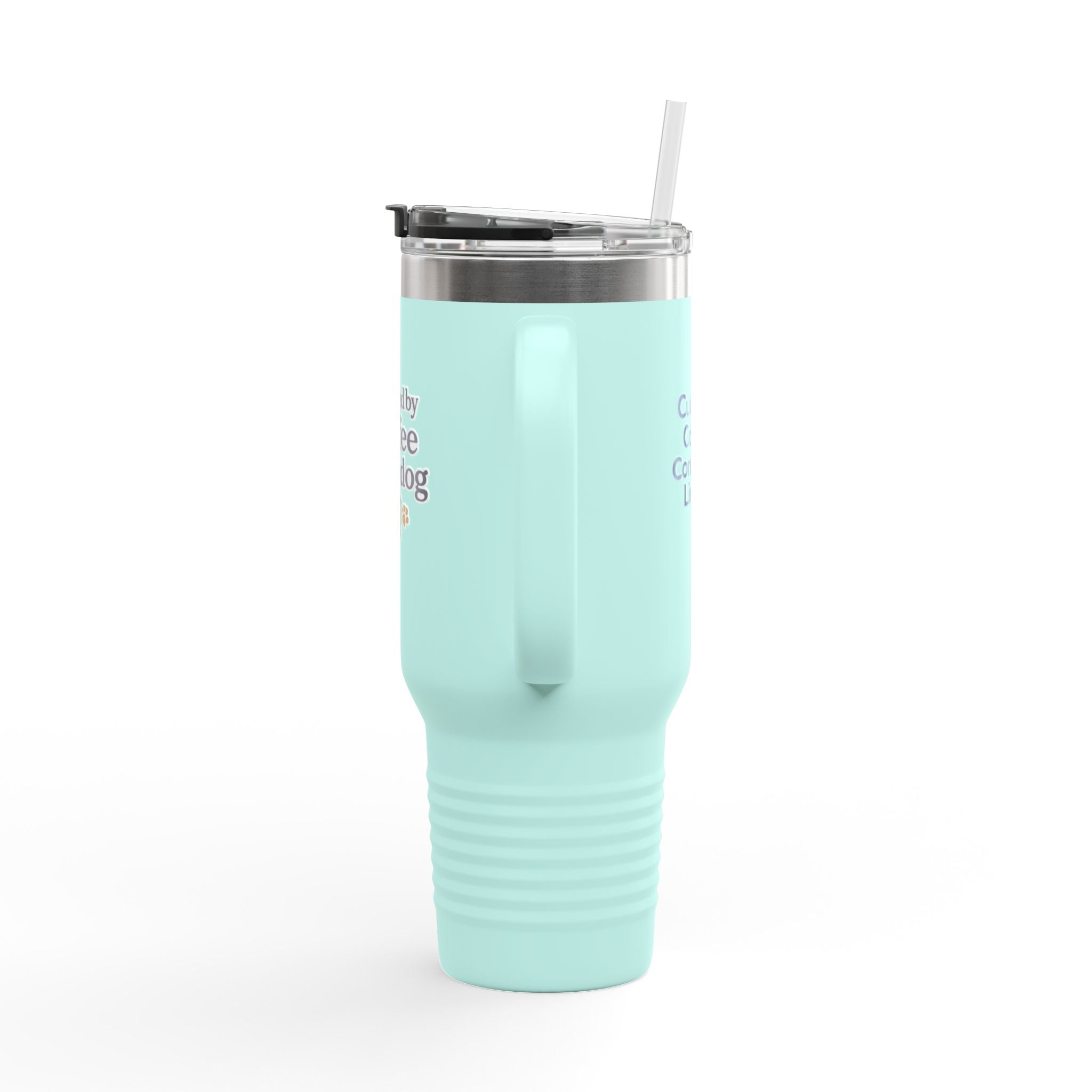 Saved by Coffee & My Dog 40oz Tumbler