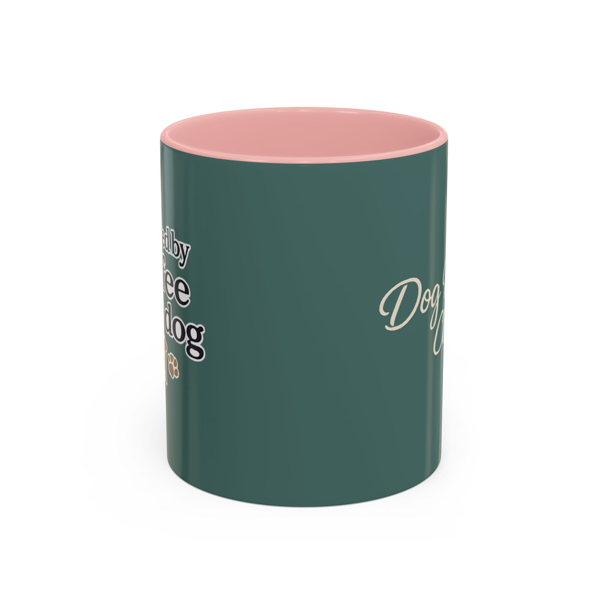 Dog Mum Coffee Mug – “Cuddles. Coffee. Conscious Living.” Accent Mug