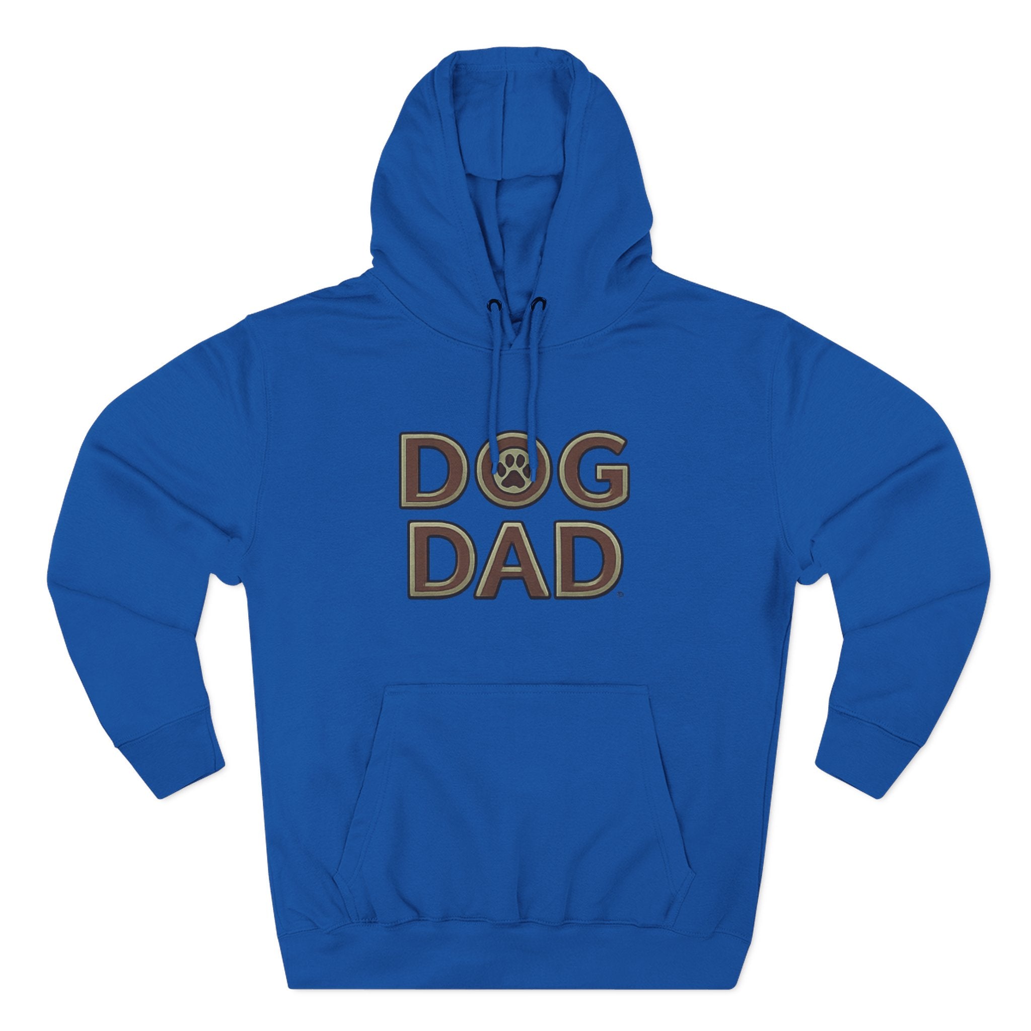 Dog Dad Hoodie — “Dog Dad Club” Cozy Fleece Pullover (Pet Lover Gift)