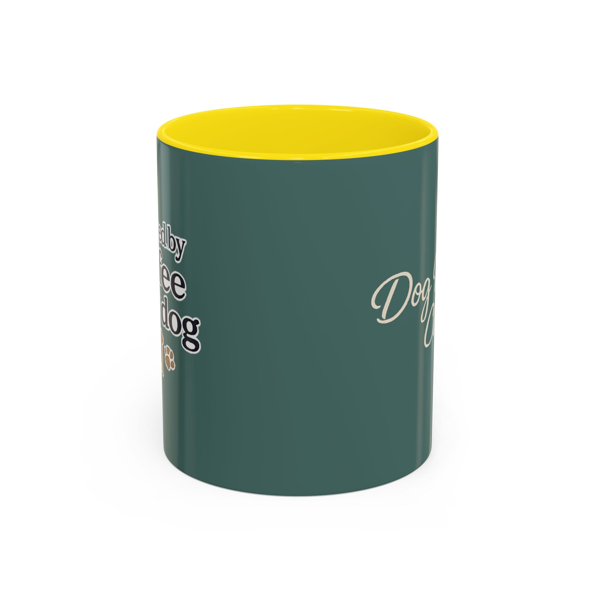 Dog Mum Coffee Mug – “Cuddles. Coffee. Conscious Living.” Accent Mug