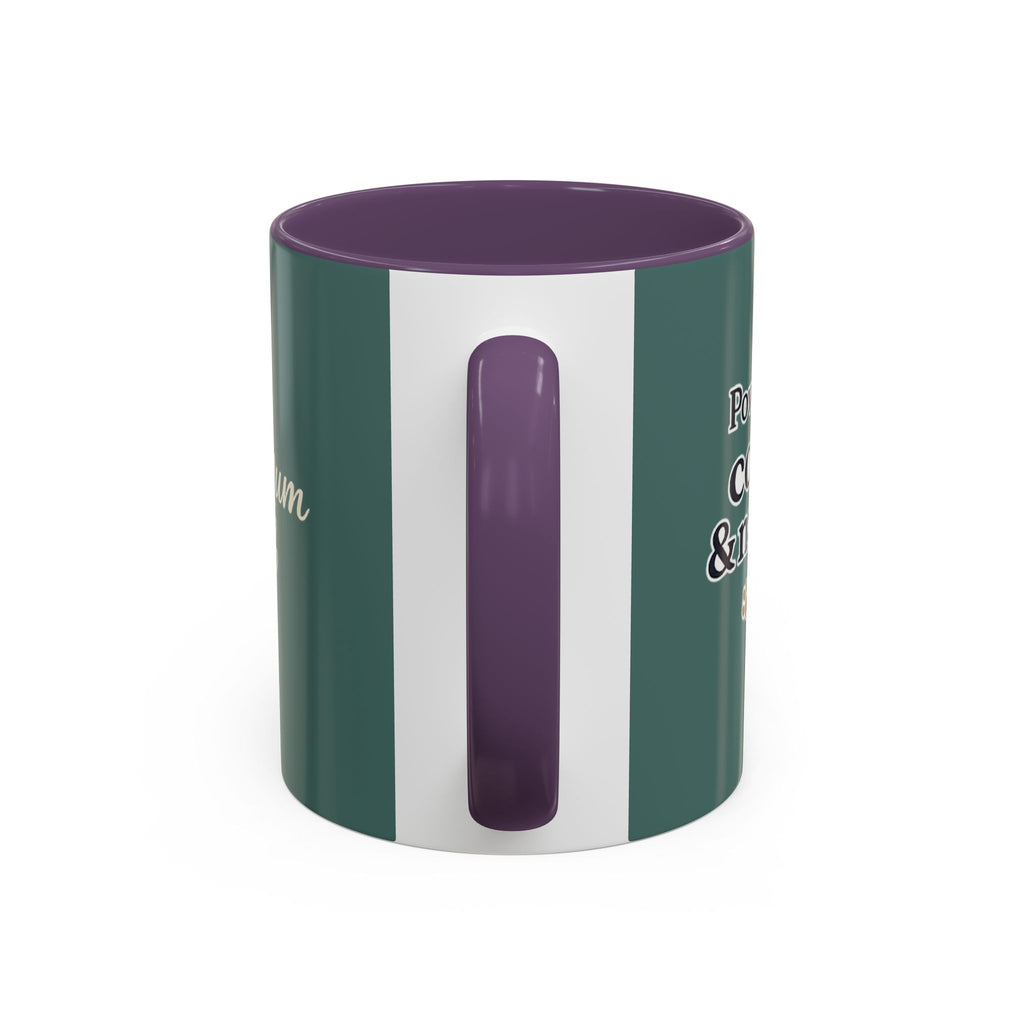 Dog Mum Coffee Mug – “Cuddles. Coffee. Conscious Living.” Accent Mug