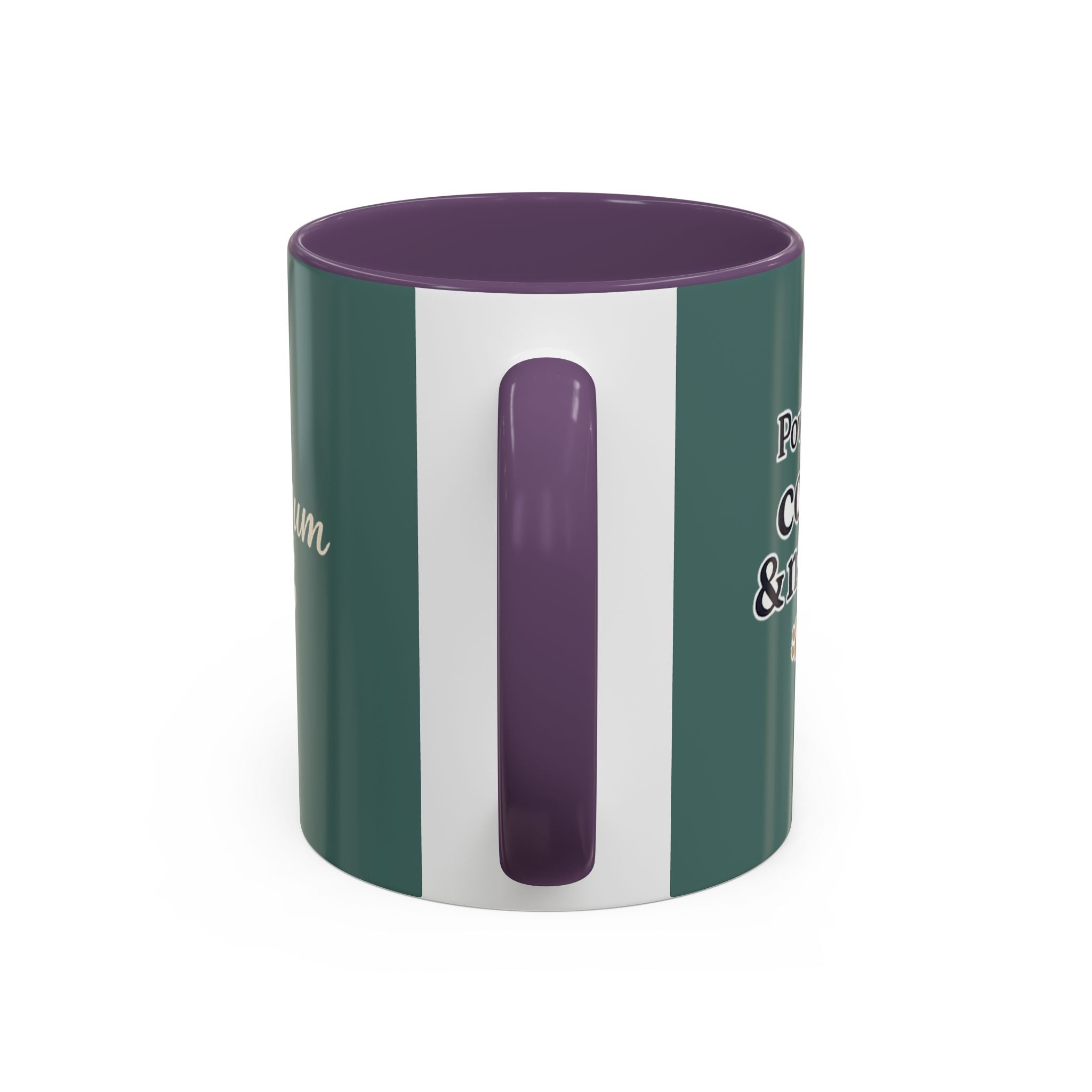 Dog Mum Coffee Mug – “Cuddles. Coffee. Conscious Living.” Accent Mug