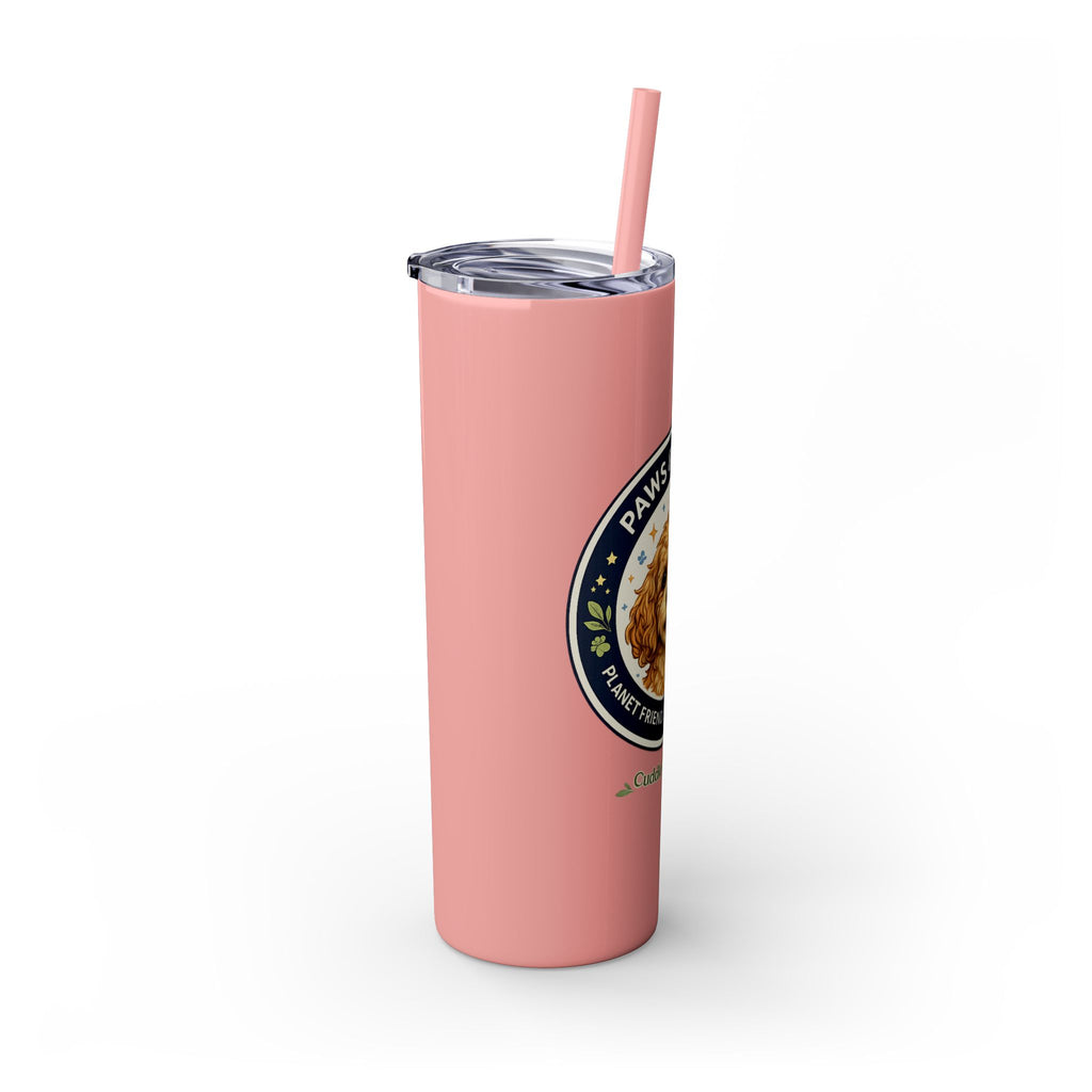 Cuddles Coffee Conscious Logo Pup Design Copy of 20oz Skinny Tumbler