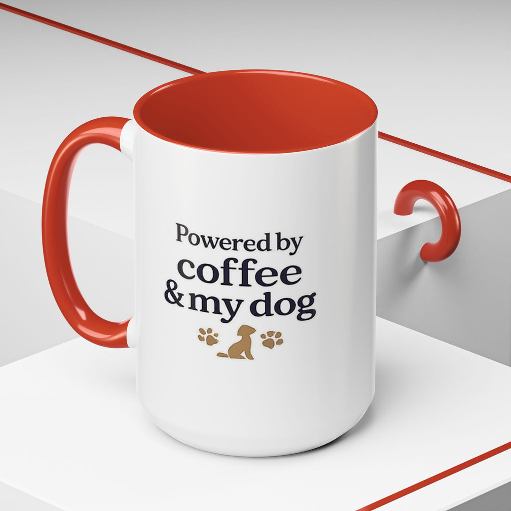 Dog Dad Coffee Mug – "For the Dog Dads Who Chose the Leash Over the Old Script" Accent Mug