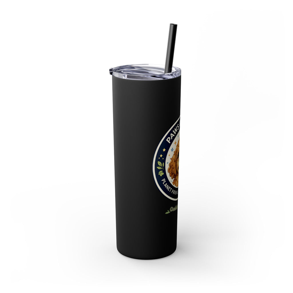 Cuddles Coffee Conscious Logo Pup Design Copy of 20oz Skinny Tumbler