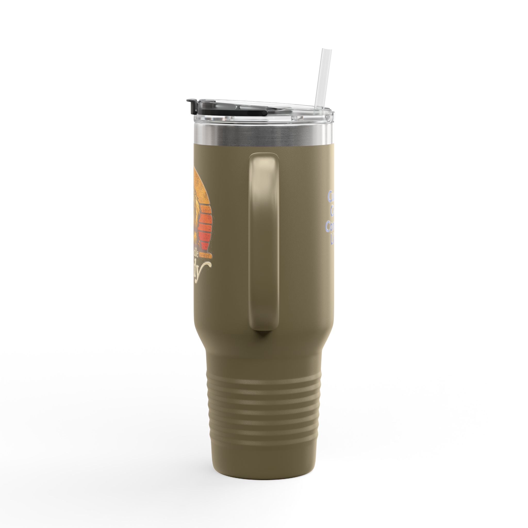 Retro Dog Daddy 40oz Tumbler – Cavoodle Dad Coffee Cup
