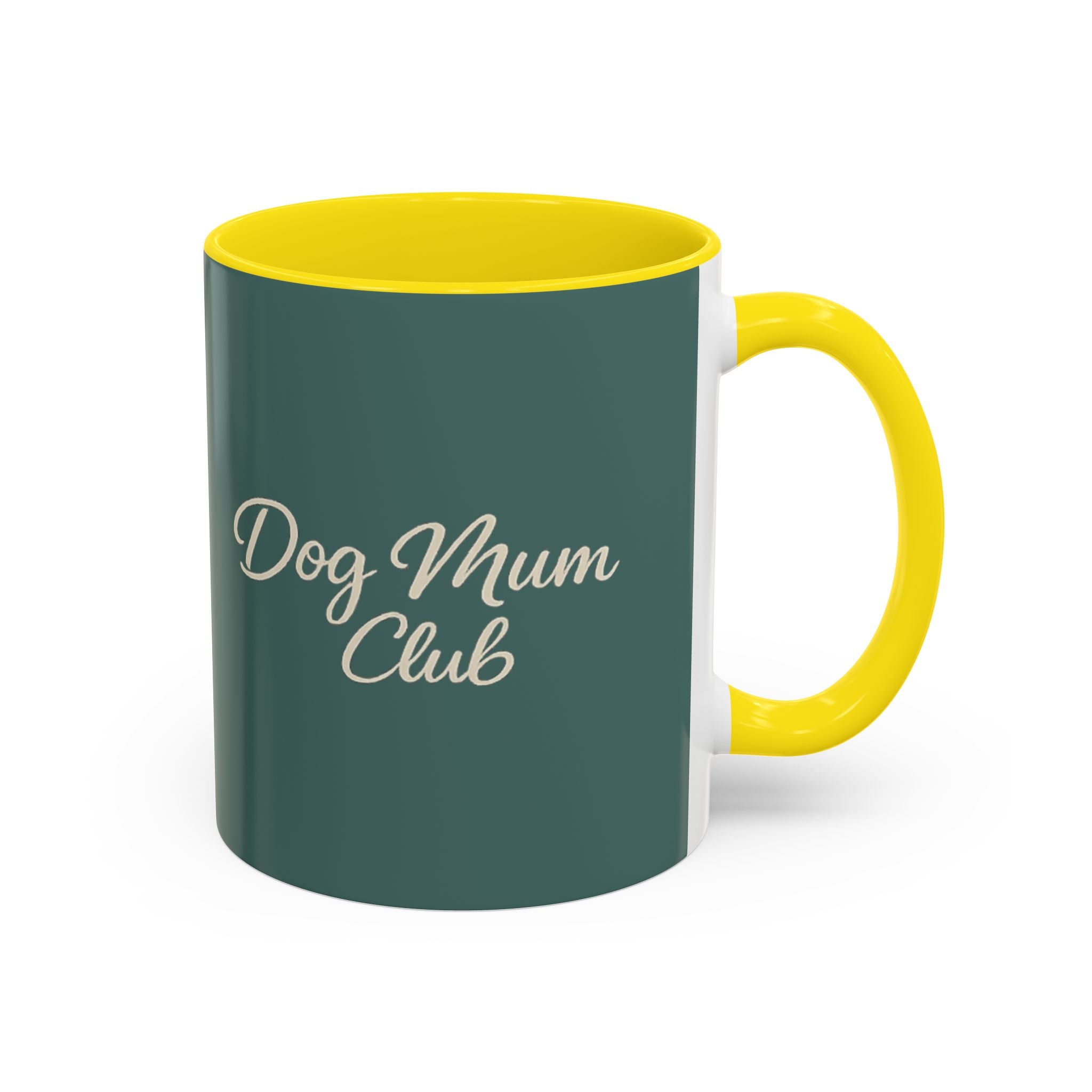 Dog Mum Coffee Mug – “Cuddles. Coffee. Conscious Living.” Accent Mug