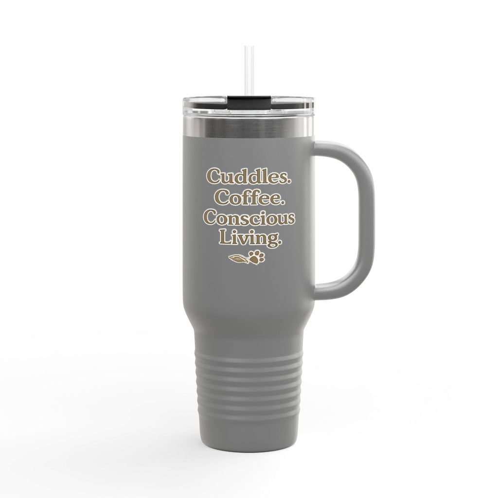 Cuddles & Coffee Conscious Living Tumbler