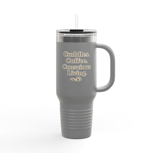 Cuddles & Coffee Conscious Living Tumbler