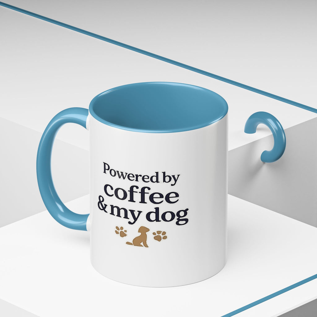 Dog Dad Coffee Mug – "For the Dog Dads Who Chose the Leash Over the Old Script" Accent Mug