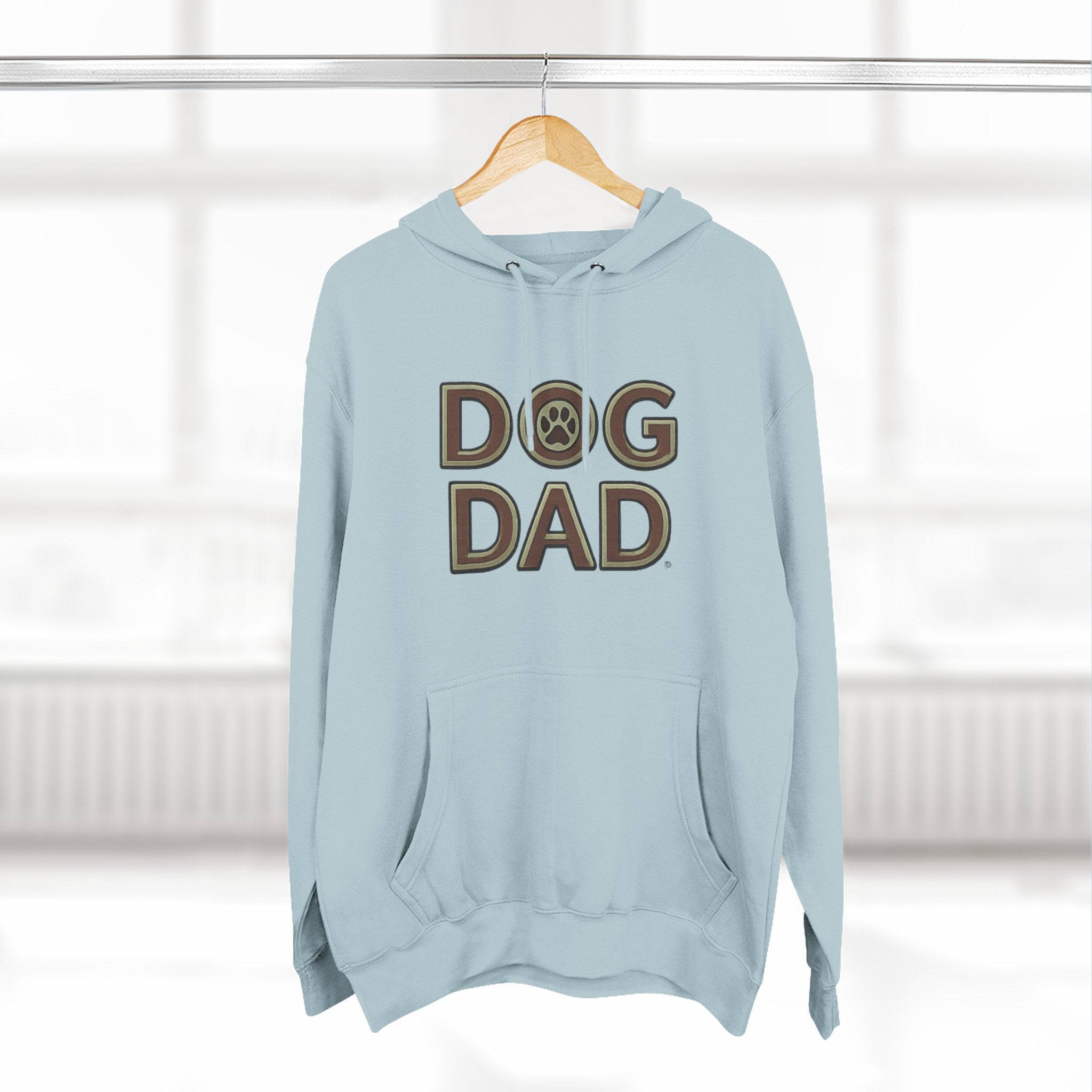 Dog Dad Hoodie — “Dog Dad Club” Cozy Fleece Pullover (Pet Lover Gift)