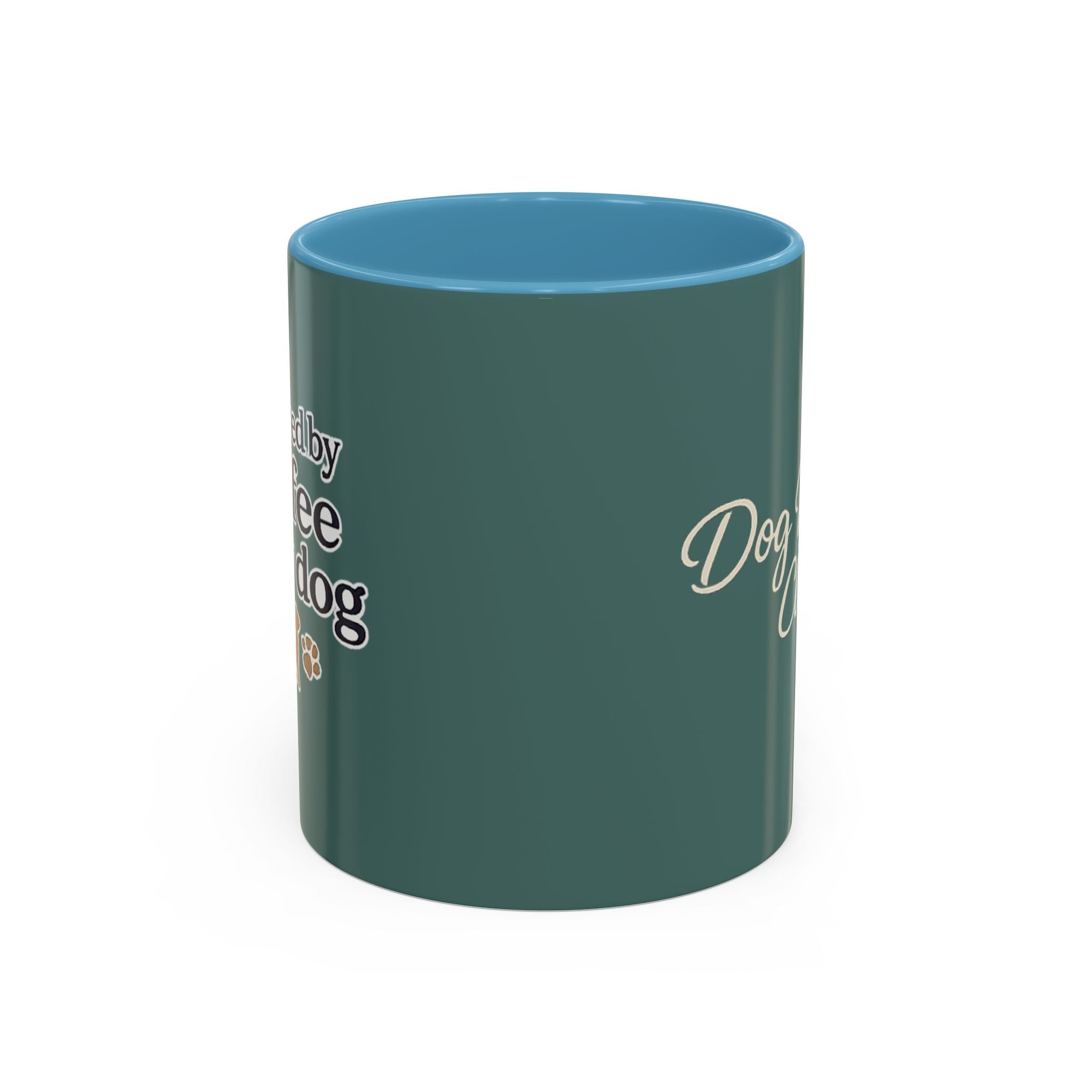 Dog Mum Coffee Mug – “Cuddles. Coffee. Conscious Living.” Accent Mug