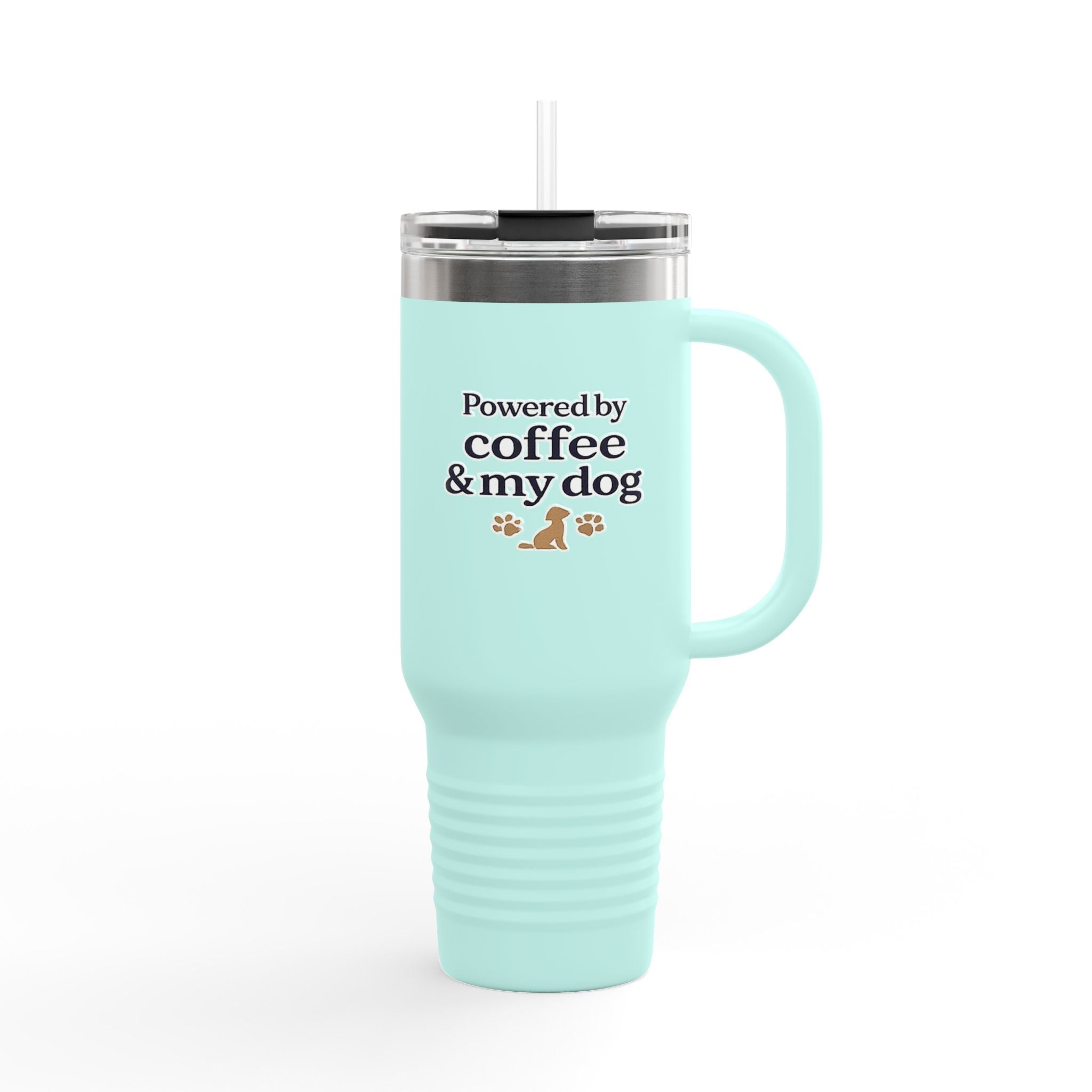 Saved by Coffee & My Dog 40oz Tumbler