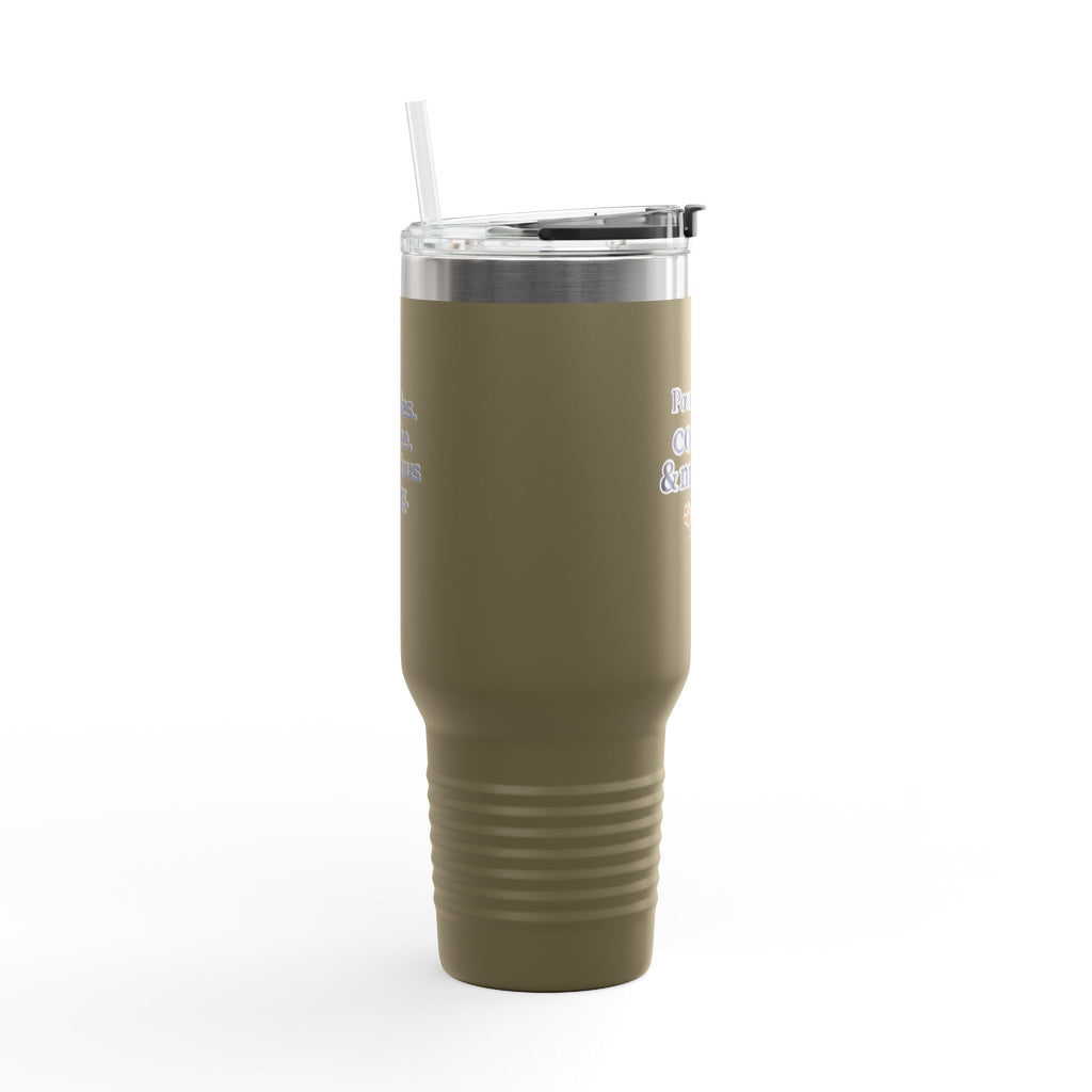 Saved by Coffee & My Dog 40oz Tumbler