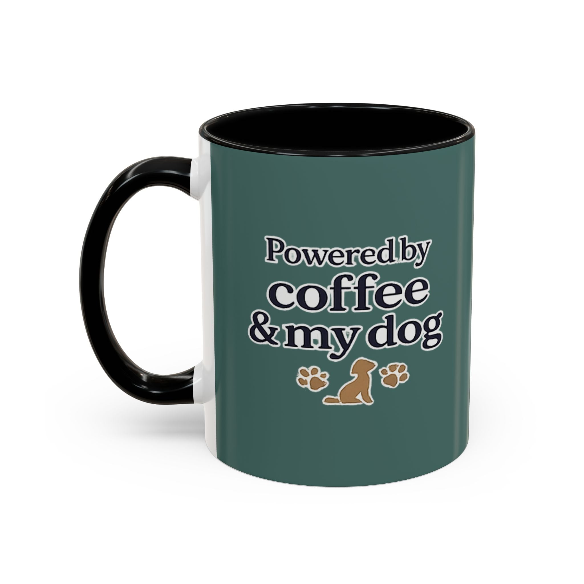 Dog Mum Coffee Mug – “Cuddles. Coffee. Conscious Living.” Accent Mug