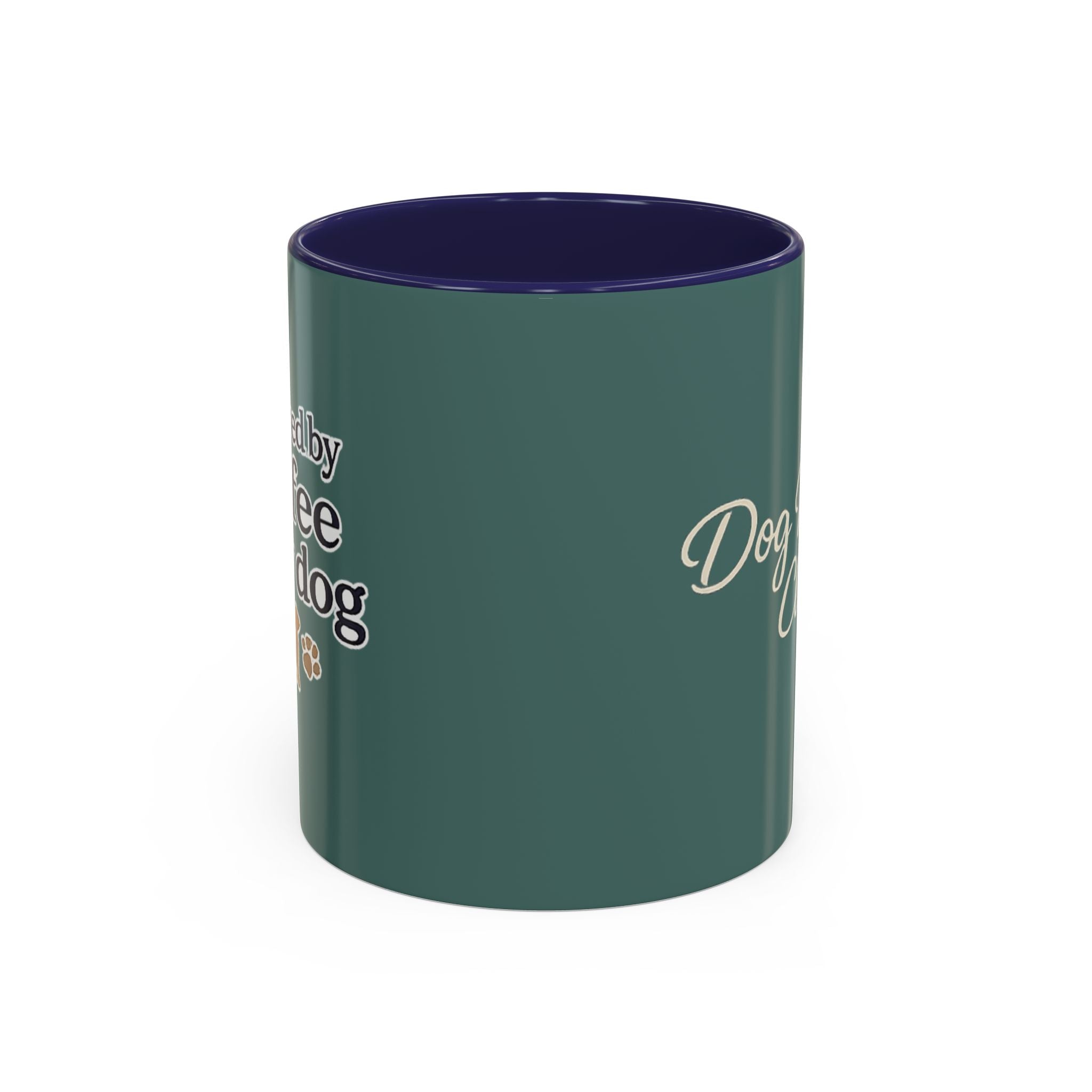 Dog Mum Coffee Mug – “Cuddles. Coffee. Conscious Living.” Accent Mug