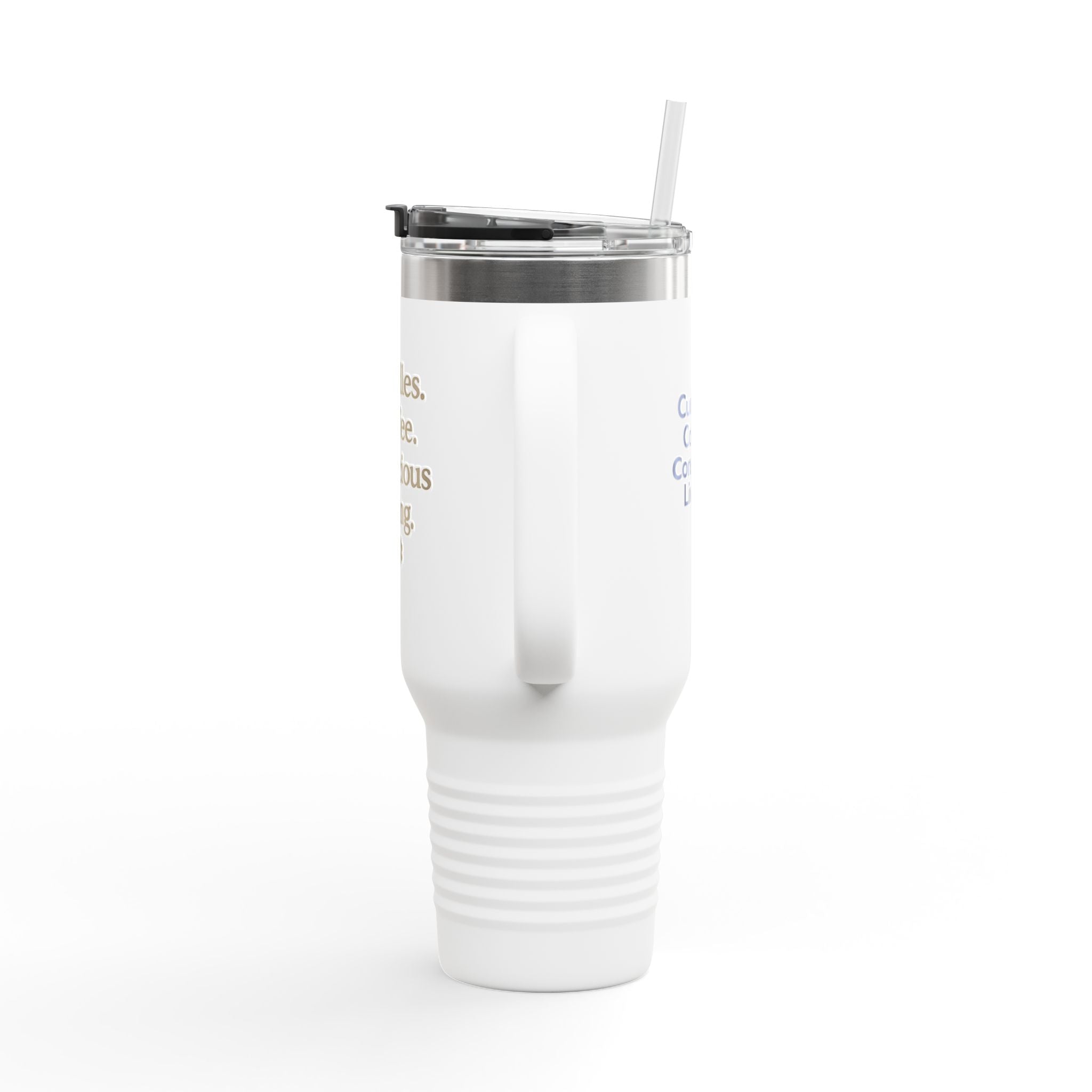 Cuddles & Coffee Conscious Living Tumbler