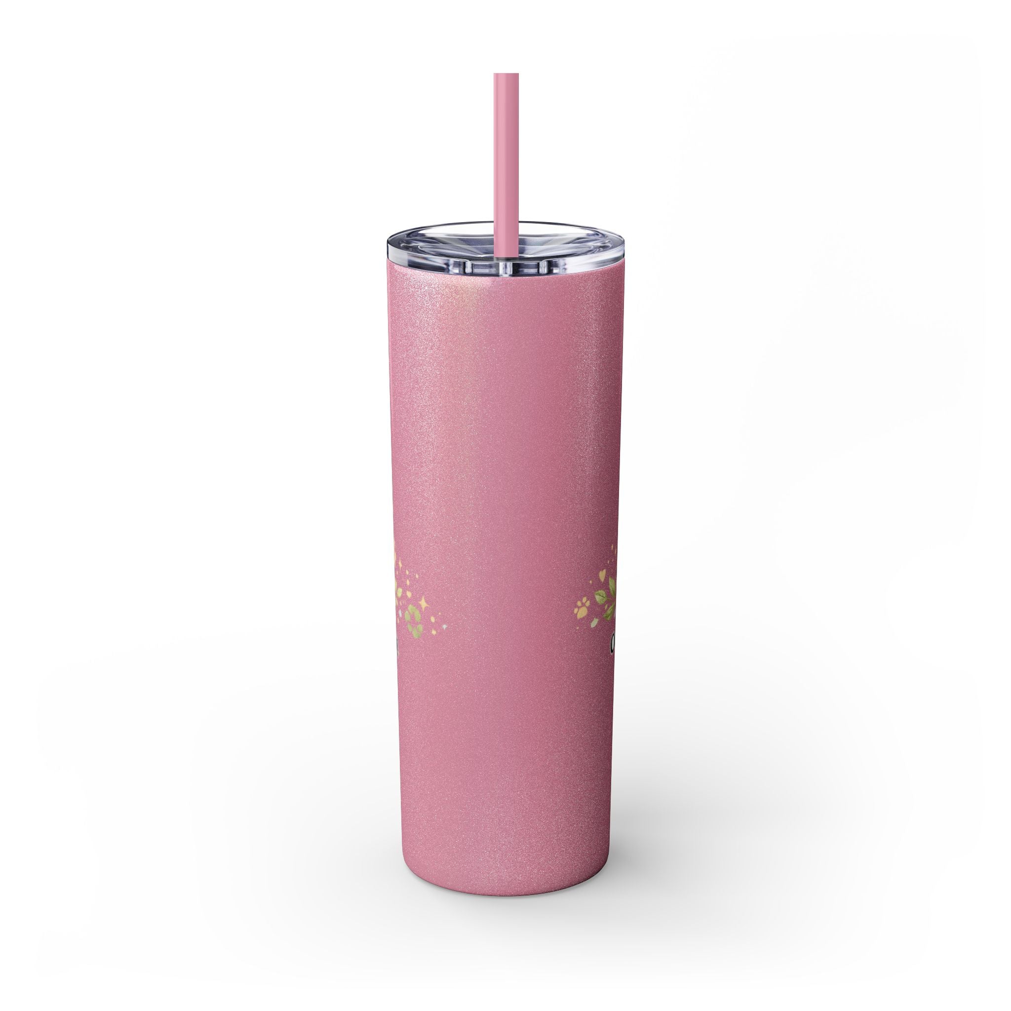 Cuddles Coffee Conscious Pup Design 20oz Skinny Tumbler
