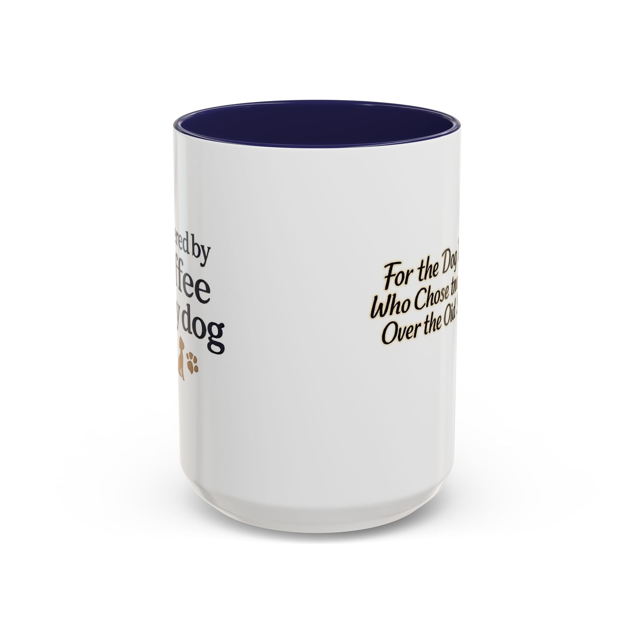 Dog Dad Coffee Mug – "For the Dog Dads Who Chose the Leash Over the Old Script" Accent Mug