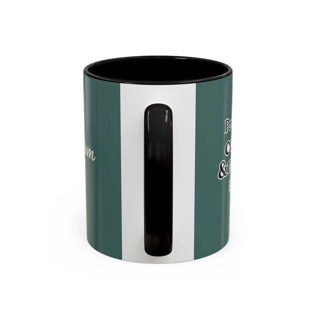 Dog Mum Coffee Mug – “Cuddles. Coffee. Conscious Living.” Accent Mug