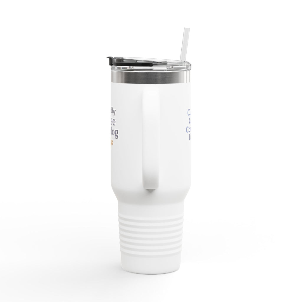 Saved by Coffee & My Dog 40oz Tumbler