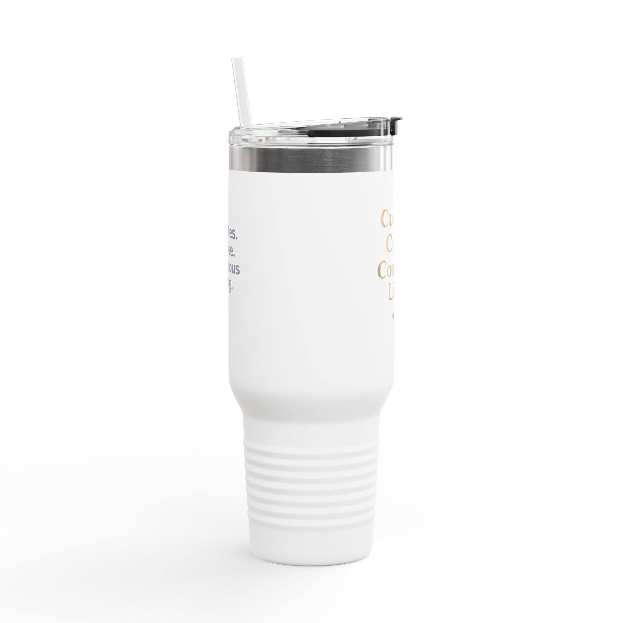 Cuddles & Coffee Conscious Living Tumbler