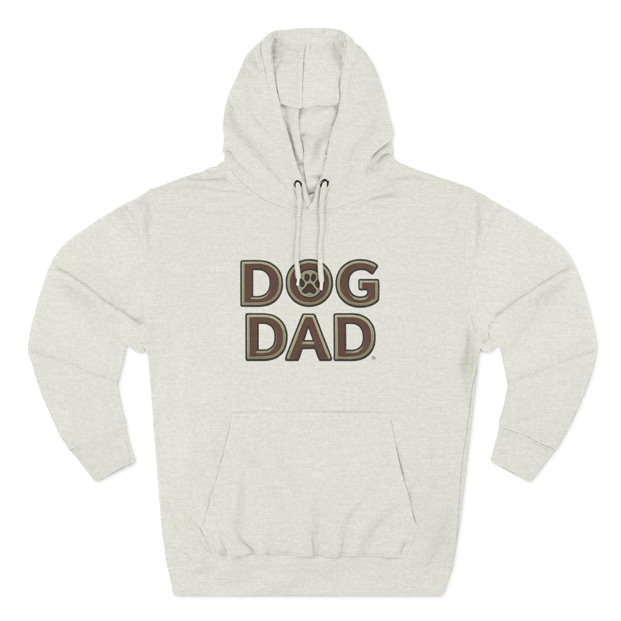 Dog Dad Hoodie — “Dog Dad Club” Cozy Fleece Pullover (Pet Lover Gift)