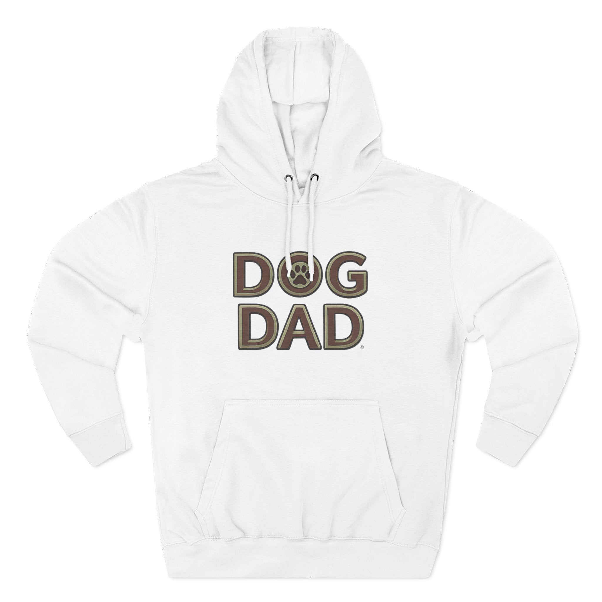Dog Dad Hoodie — “Dog Dad Club” Cozy Fleece Pullover (Pet Lover Gift)