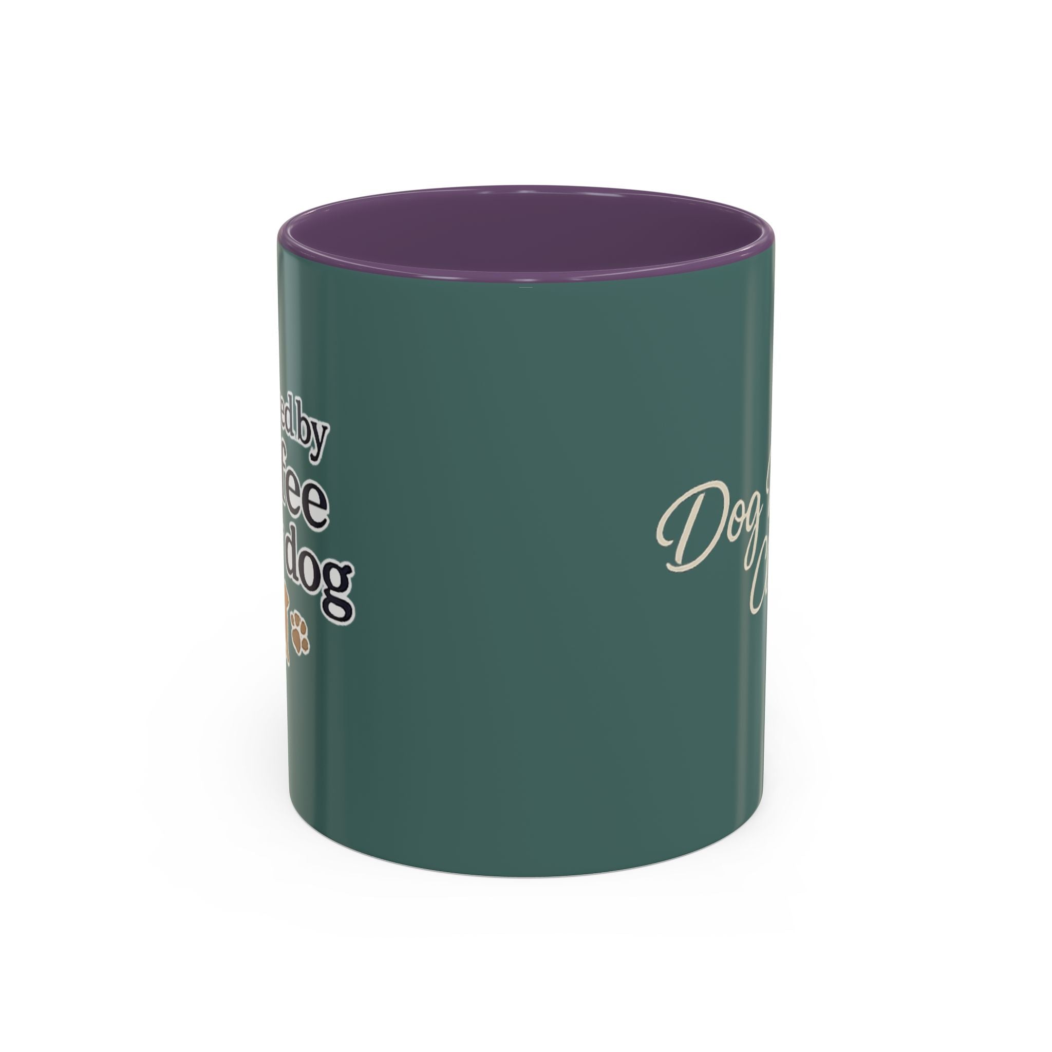 Dog Mum Coffee Mug – “Cuddles. Coffee. Conscious Living.” Accent Mug