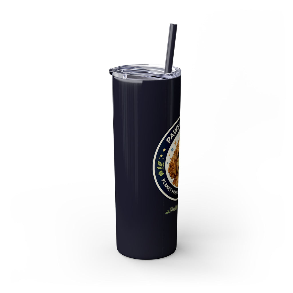 Cuddles Coffee Conscious Logo Pup Design Copy of 20oz Skinny Tumbler