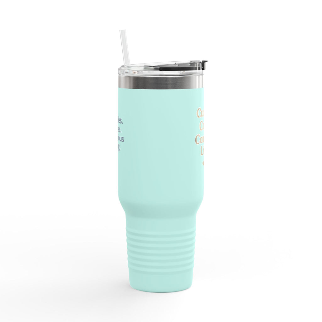 Cuddles & Coffee Conscious Living Tumbler