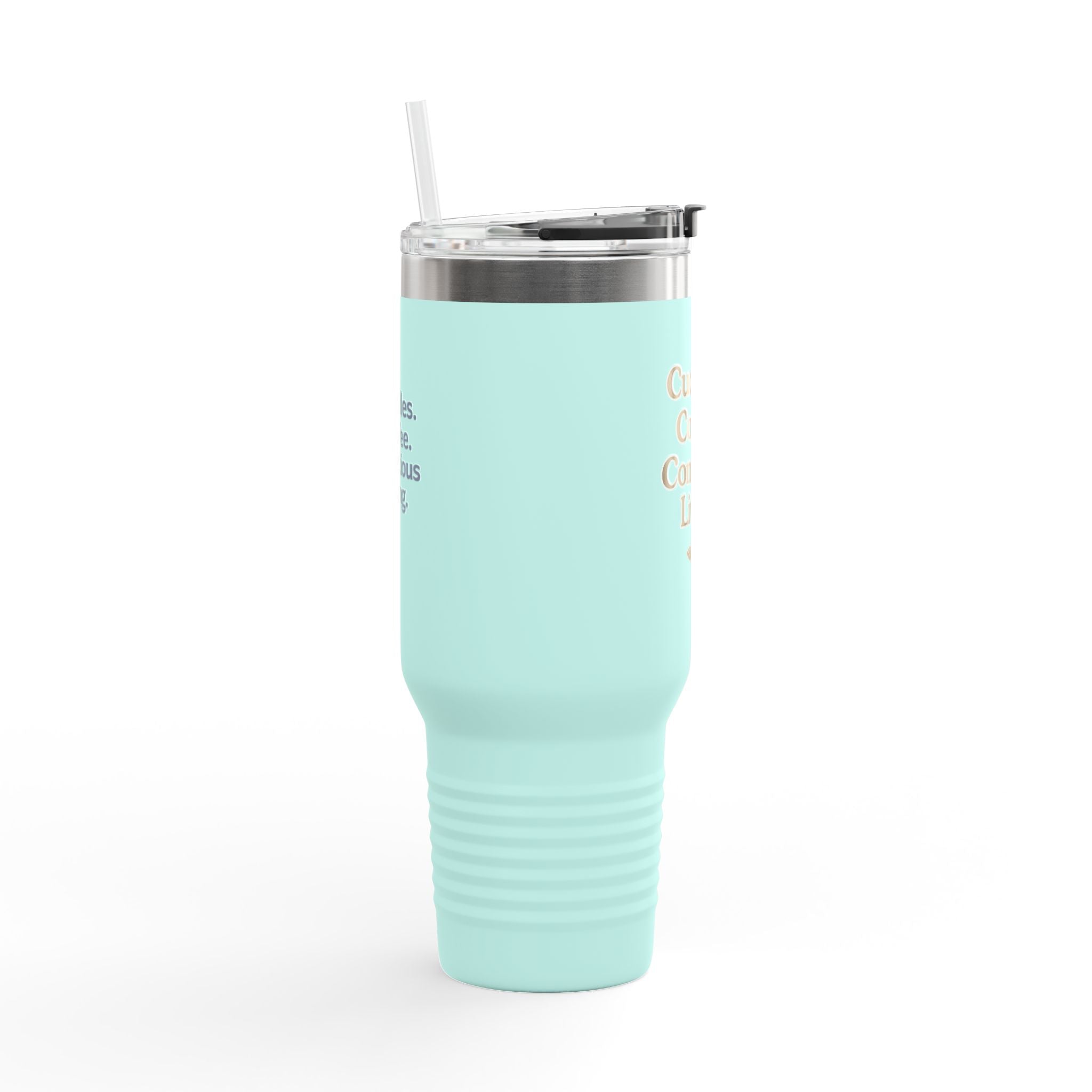 Cuddles & Coffee Conscious Living Tumbler