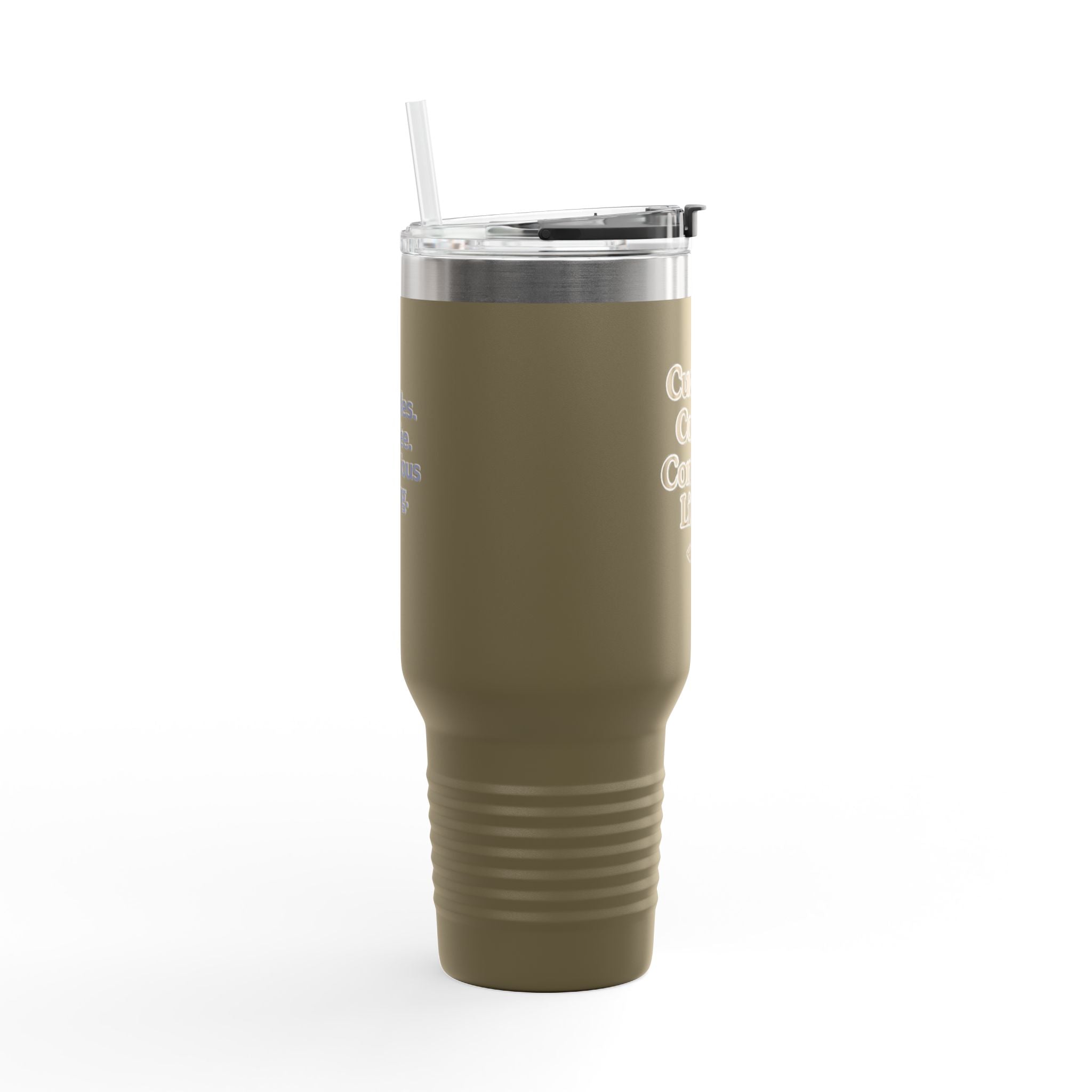 Cuddles & Coffee Conscious Living Tumbler