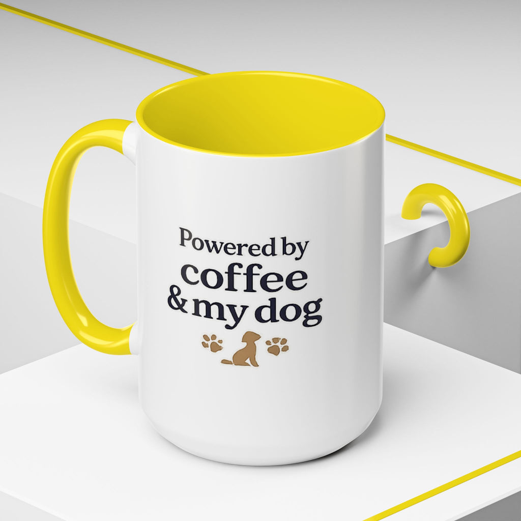 Dog Dad Coffee Mug – "For the Dog Dads Who Chose the Leash Over the Old Script" Accent Mug