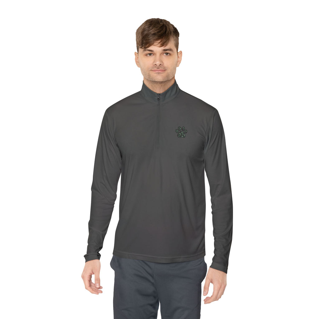 Spoodle Daddy Retro Sunset Quarter-Zip Pullover