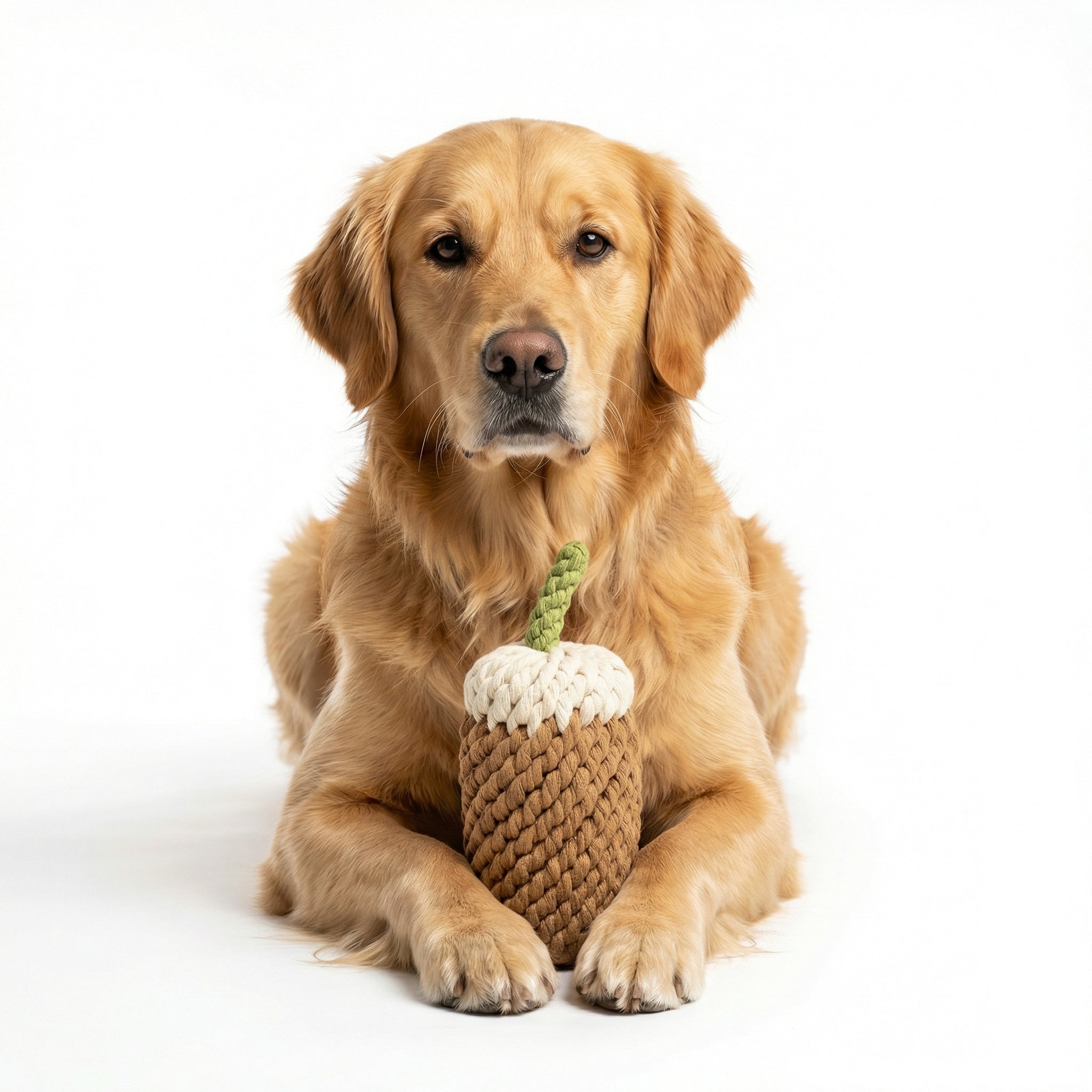 Handcrafted Monli Coffee Dog Toy